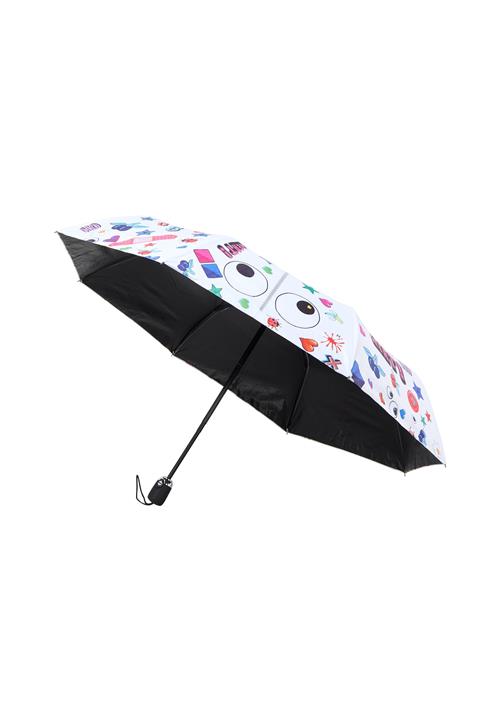 MYMO Paraply 'Pop Eyetheme'  blå / rød / sort / hvid