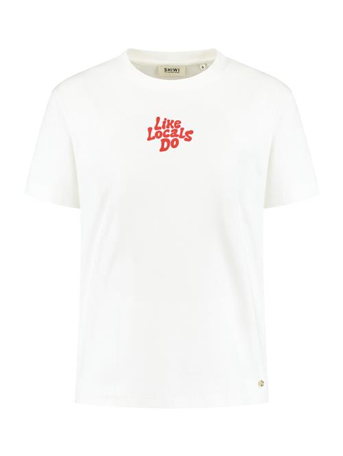 Shiwi Shirts 'Noa'  rød / hvid