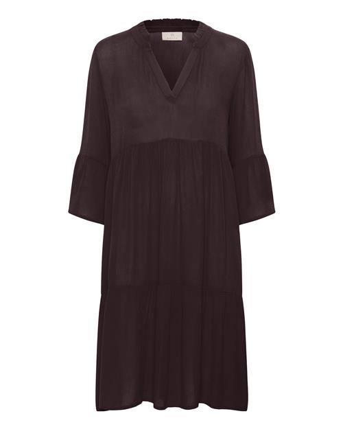 Kaffe Blusekjole 'Marianah'  mørkebrun