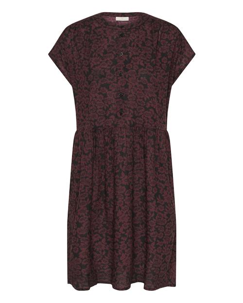 Kaffe Kjole 'Beathe'  mørkebrun / sort