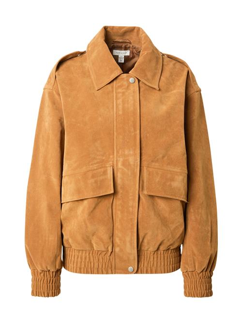 TOPSHOP Overgangsjakke  camel