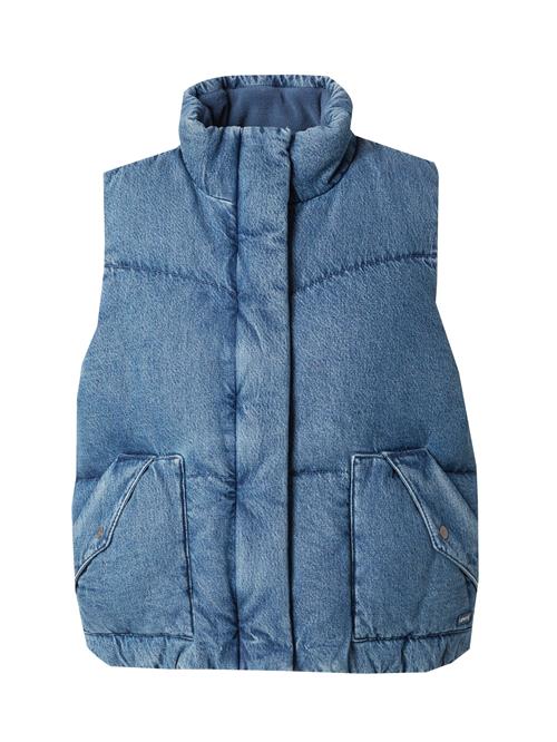 LEVI'S ® Vest 'Western Bubble Vest'  blue denim