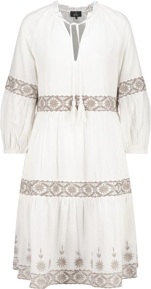 monari Kjole  ecru / mudderfarvet