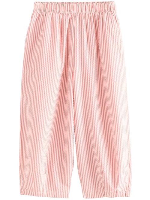 Next Bukser  pink / hvid