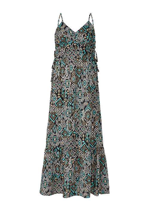 s.Oliver Sommerkjole  beige / turkis / sort