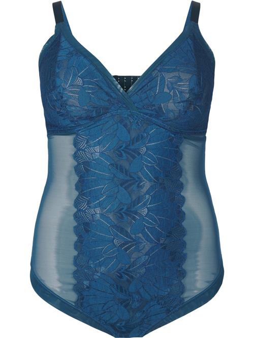 Devoted by Zizzi Shirtbody 'Rachel'  mørkeblå