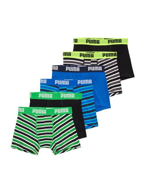 PUMA Underbukser  blå / gul / grøn / sort
