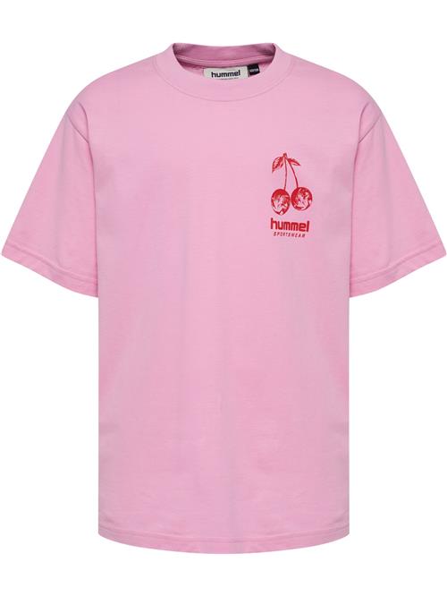 Hummel Shirts 'Stadium'  orkidee / rød