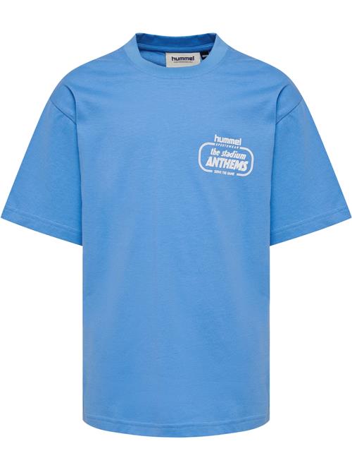 Hummel Shirts  azur / hvid