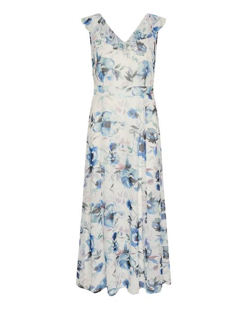 Kaffe Kjole 'KAElsa'  blå / lyserød / hvid