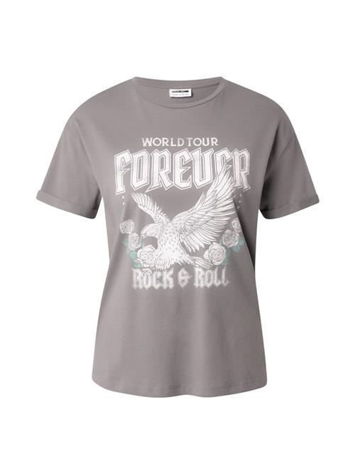 Noisy may Shirts 'NMBrandy'  grå / smaragd / offwhite