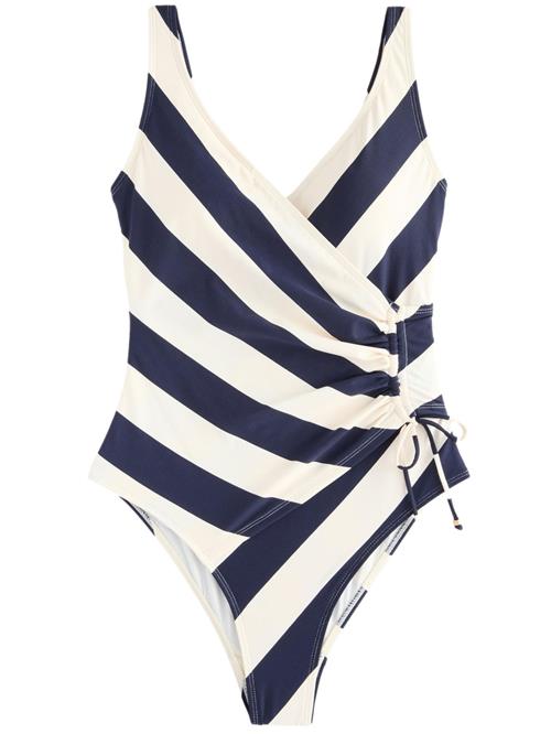 Next Badedragt  navy / hvid