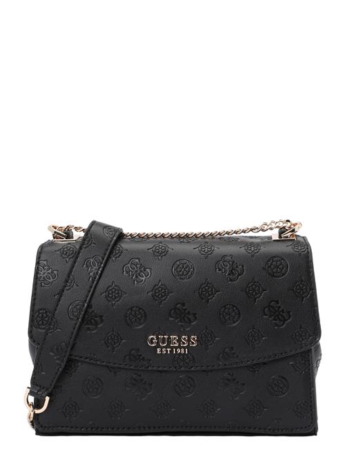 GUESS Skuldertaske 'PHOEBE CONVERTIBLE XBODY FLAP'  sort