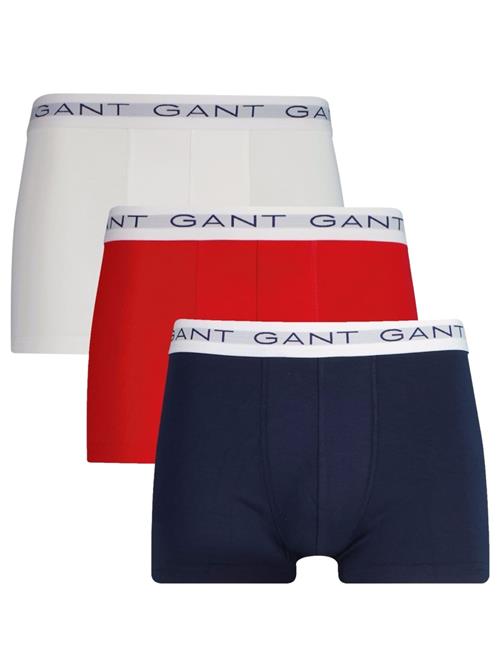 GANT Boksershorts  mørkeblå / knaldrød / hvid