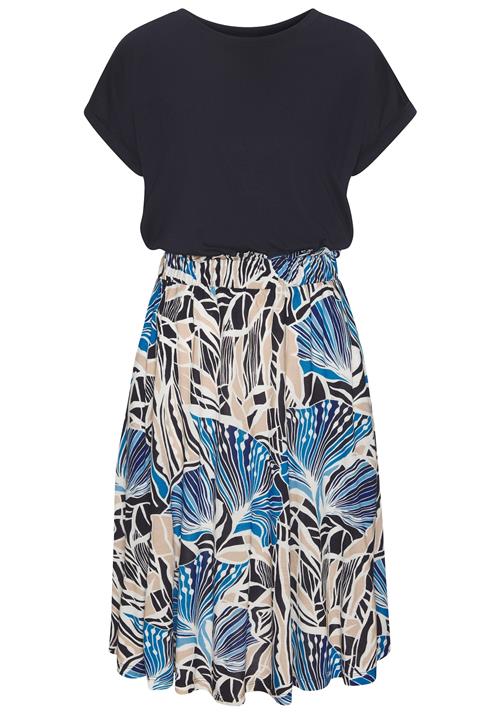 LASCANA Kjole  creme / marin / sort / hvid