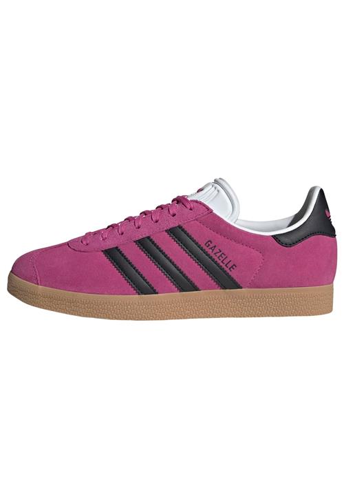ADIDAS ORIGINALS Sneaker low 'Gazelle'  mørk pink / sort