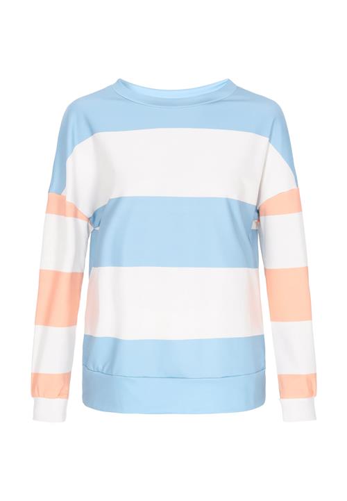 SANIKA Shirts  lyseblå / lyseorange / hvid