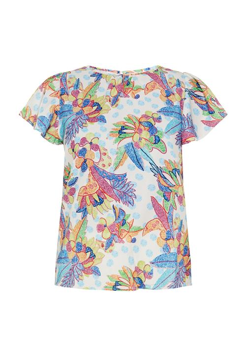 FELIPA Bluse  himmelblå / lysegul / grøn / lys rød