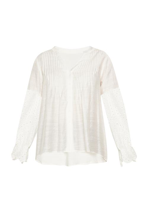 Gaya Bluse 'Festival'  hvid