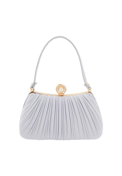 faina Skuldertaske  sølvgrå