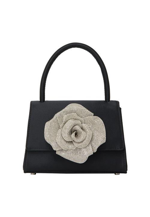 NAEMI Clutch  sølvgrå / sort / transparent