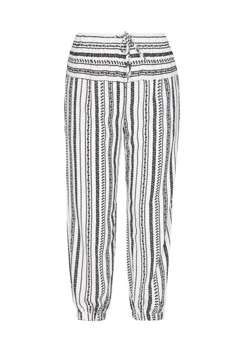 Gaya Bukser 'Fashion Look'  sort / hvid