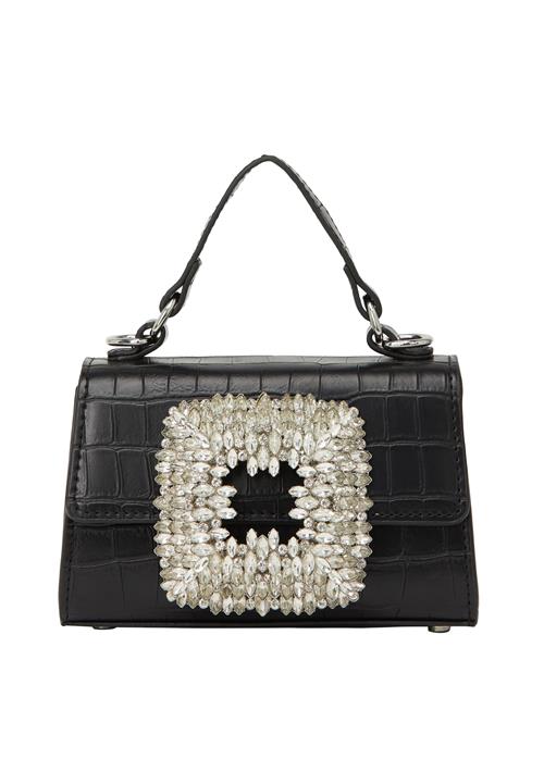 NAEMI Håndtaske  sort / sølv / transparent