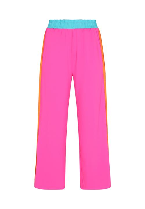 SANIKA Bukser  aqua / pink / lyserød