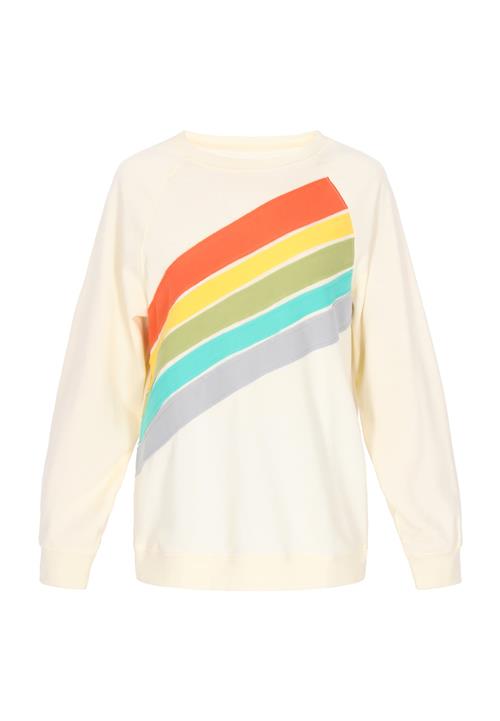 SANIKA Sweatshirt 'Fashion Look'  beige / blandingsfarvet