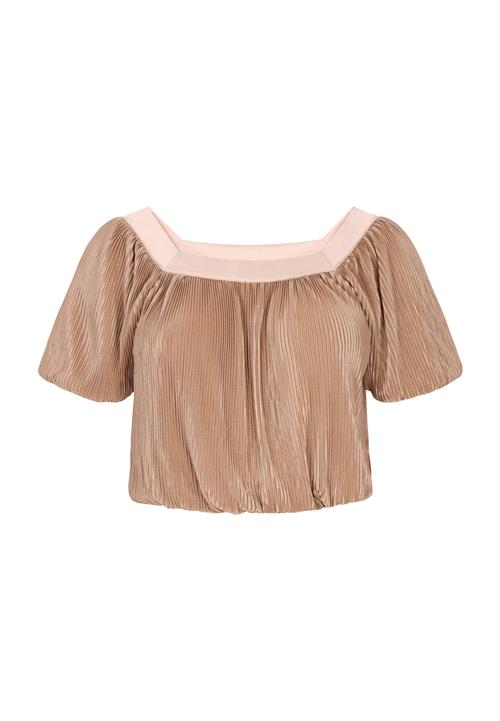 NAEMI Bluse 'Fashion Look'  nude / taupe