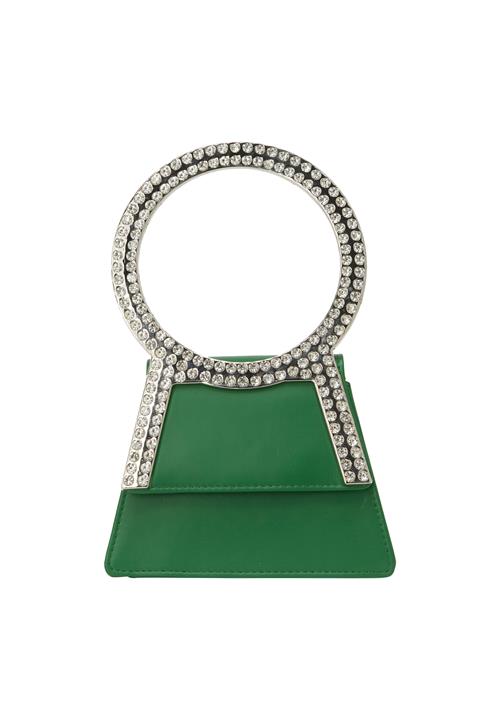 NAEMI Clutch  grøn / sølv