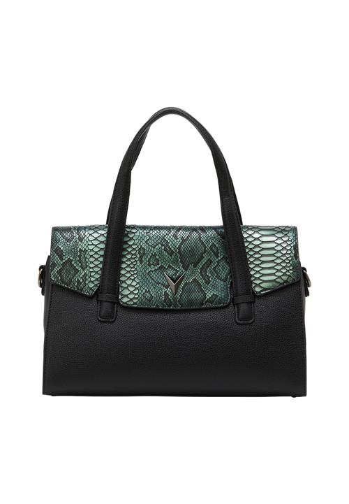 NAEMI Håndtaske  smaragd / sort