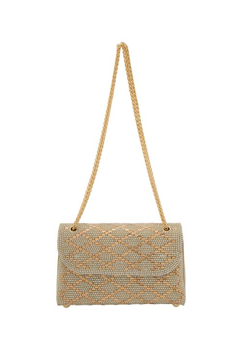 NAEMI Skuldertaske  guld / sølv