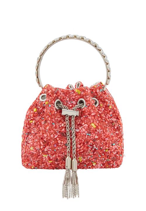 NAEMI Posetaske  rød / sølv