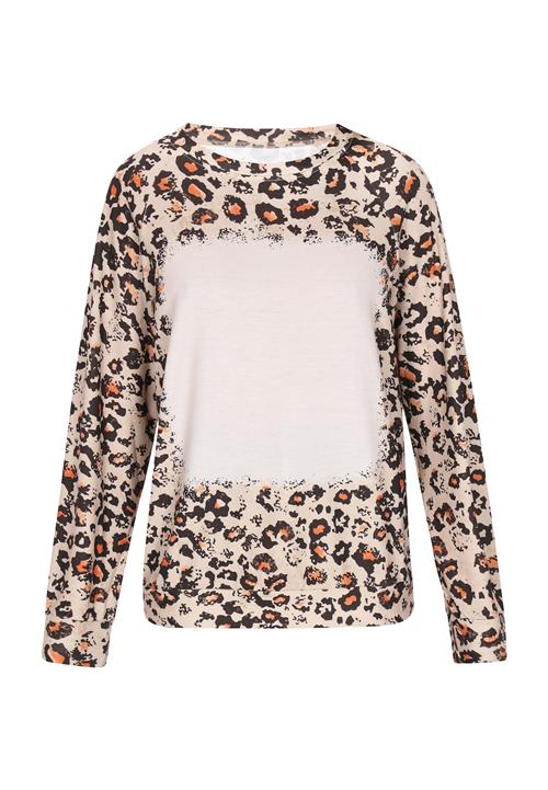 NAEMI Sweatshirt  beige / lysebrun / mørkebrun / orange