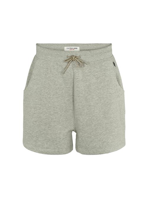 U.S. POLO ASSN. Bukser 'Iben'  grå-meleret