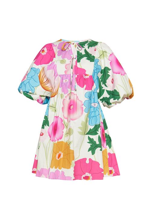 FELIPA Kjole  blå / grøn / pink / hvid