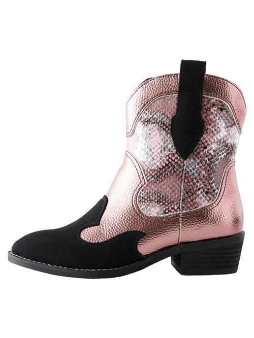 Next Støvler  gammelrosa / sort / sølv