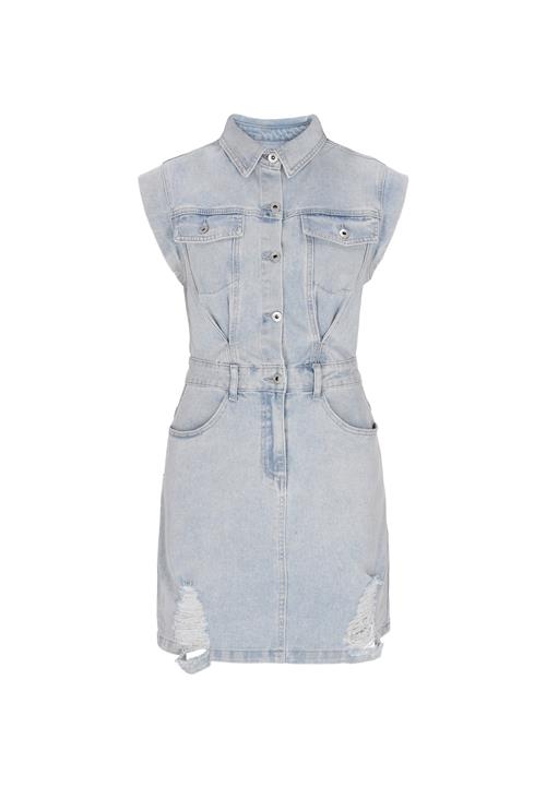 NALLY Blusekjole  blue denim