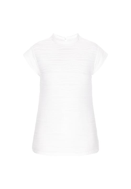 NAEMI Bluse 'Fashion Look'  turkis / hvid