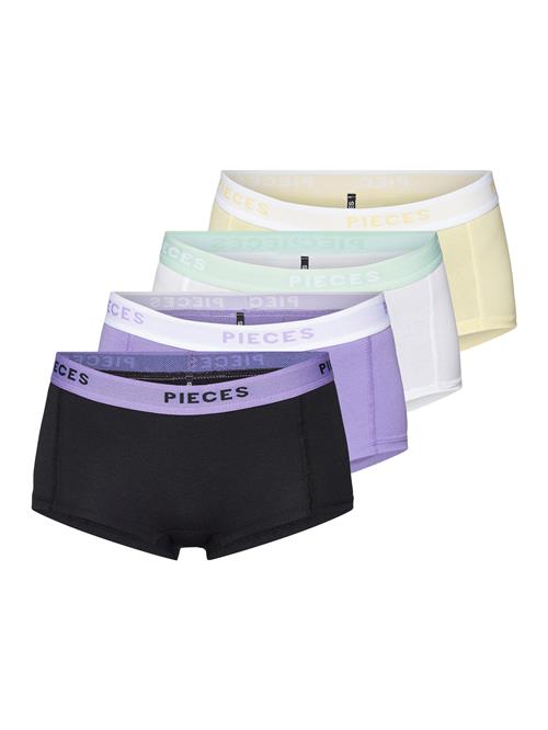 PIECES Panty  lysegul / lilla / sort / hvid