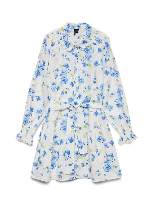 VERO MODA Blusekjole 'VMGry'  blå / lyseblå / grøn / hvid