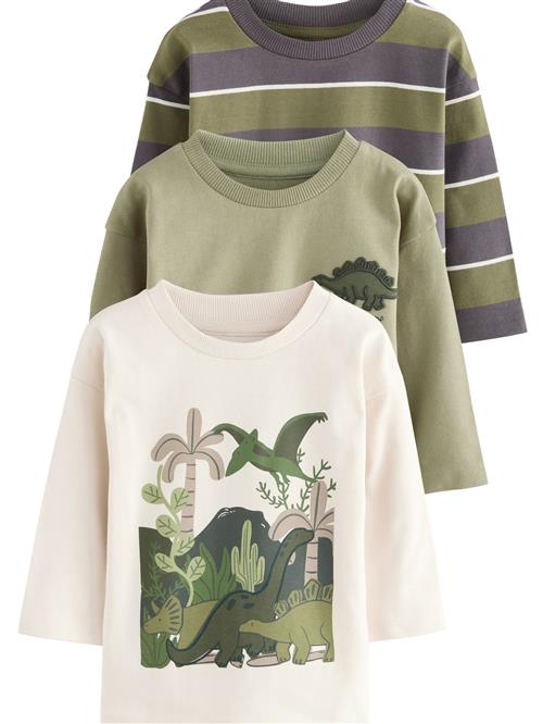 Next Shirts  mørkegrå / grøn / lysegrøn / hvid