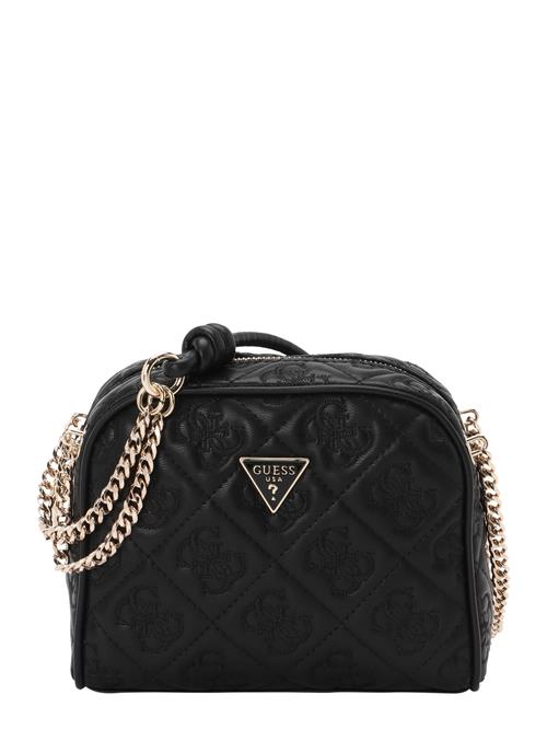 GUESS Skuldertaske 'ADELASIA CAMERA CROSSBODY'  sort