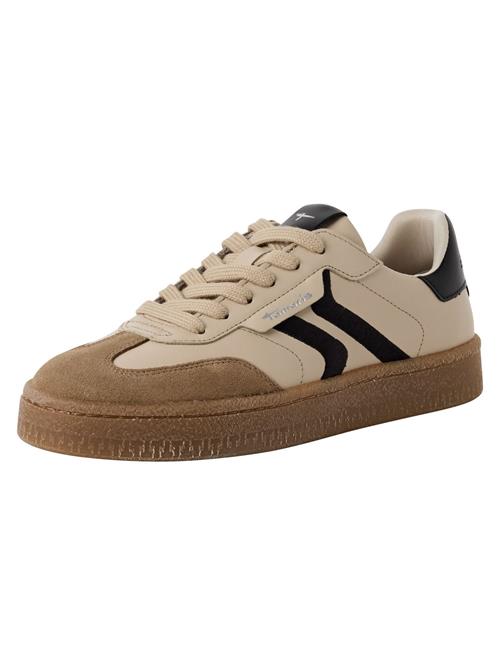 Tamaris Sneaker low  beige / brun / sort / sølv