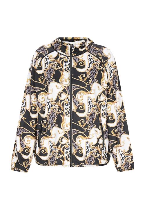 faina Overgangsjakke  camel / grå / sort / hvid