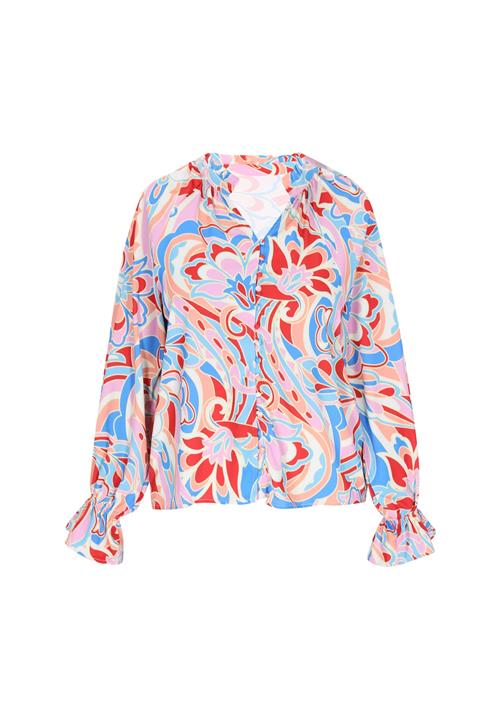 usha FESTIVAL Bluse  blå / lyseblå / rød