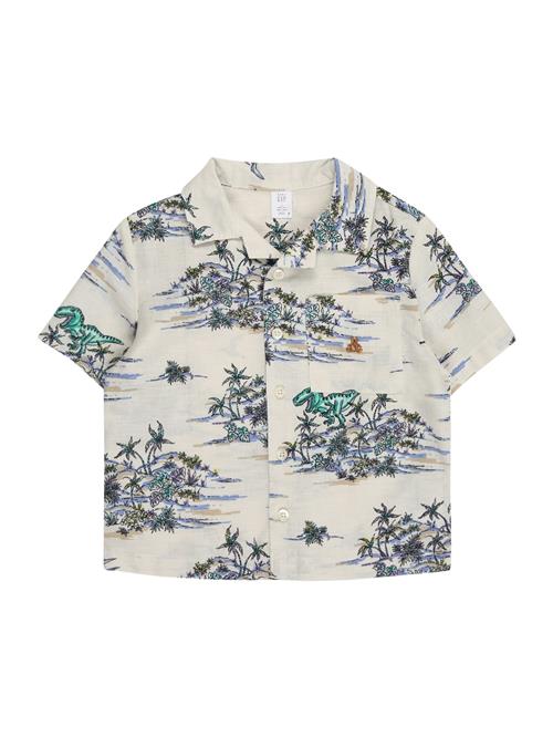 GAP Skjorte  beige / marin / turkis / sort