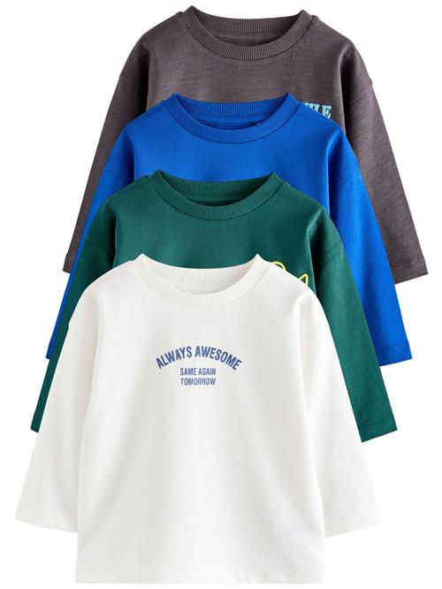 Next Shirts  royalblå / mudderfarvet / smaragd / hvid