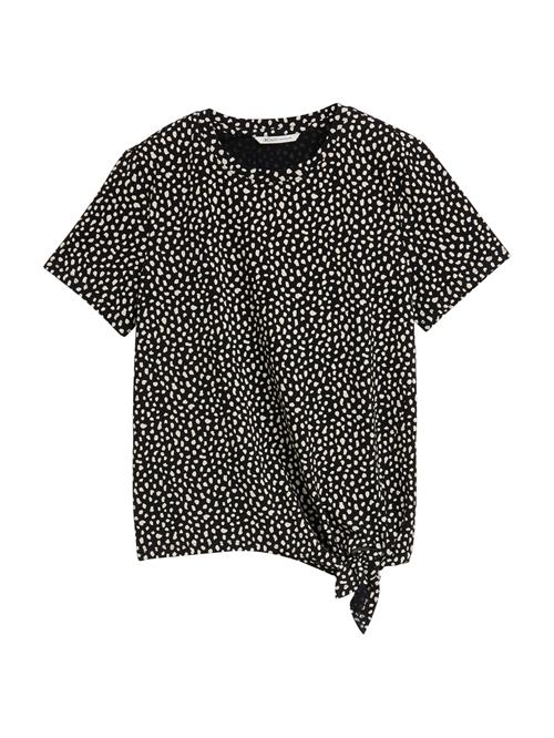 TOM TAILOR DENIM Shirts  sort / hvid